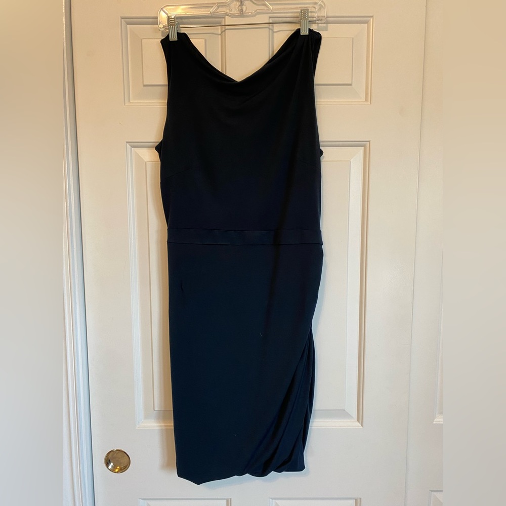 Ann Taylor Navy Blue Dress